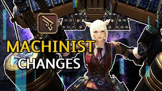 Machinist Changes  Dawntrail Media Tour FFXIV [upl. by Candace]