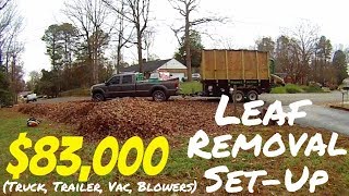 Ultimate Solo Leaf Removal SetUp [upl. by Eira116]