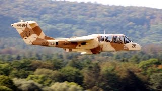 North American Rockwell OV10B quotBroncoquot FAZKM at Hahnweide Airshow 2016 [upl. by Loralee367]