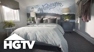 Master Bedroom Tour  HGTV Dream Home 2018  HGTV [upl. by Fairfax]