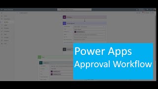 Microsoft PowerApps How to Create an Approval Workflow [upl. by Biernat210]