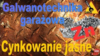 Galwanotechnika garażowa  CYNKOWANIE JASNE [upl. by Alleram980]