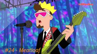 My Top 60 Phineas and Ferb Songs Part 4 3021 [upl. by Wye]