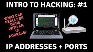 How Useful is an IP Address in Hacking IP Address  Port Overview  IntroToHacking1 [upl. by Gnep]