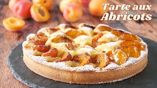 TARTE AUX ABRICOTS et CRÈME D’AMANDE  Recette Facile et Rapide [upl. by Dranyar]