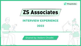 ZS Associates Interview Experience 2023 by  Vedant Ghodki [upl. by Anehsat674]