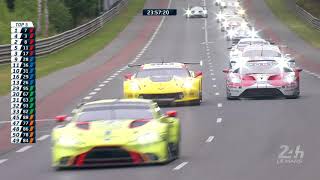 2019 Le Mans 24 hours  Epic GTPro Battle  Ford vs Aston Martin vs Corvette [upl. by Dibru]