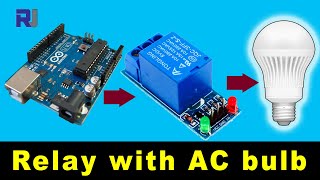 Using 5V 1 channel relay module for Arduino [upl. by Ayatal226]