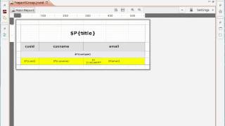 Jaspersoft Studio  Using parameter in report [upl. by Yaral]