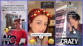 Mental Hospital Things Part Idk TikTok Compilation tiktok [upl. by Nirok832]