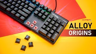 HyperX Alloy Origins Review  Are These NEW Switches Worth It [upl. by Oguh]