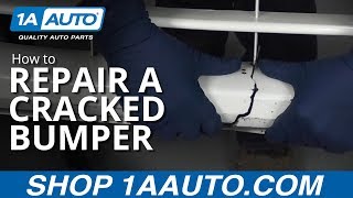 How to Repair a Cracked Bumper [upl. by Beesley581]