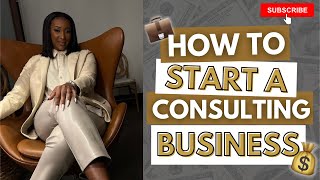 How To Start an ONLINE Consulting Business Under 500 or With NO MONEY  EllieTalksMoneyTourcom [upl. by Essila]