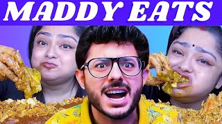 maddy eats roast CarryMinati [upl. by Dorthea]