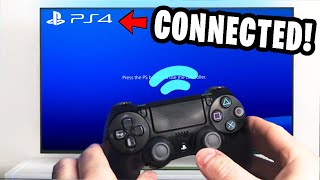 PS4 Controller Wont Connect Try THIS How To Connect PS4 Controller To PS4 [upl. by Rod]