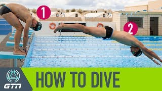 How To Dive For Swimming  A Step By Step Guide [upl. by Nyleahcim]