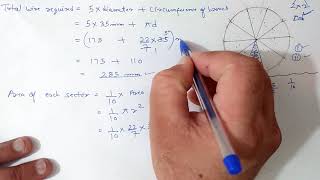 Chapter12 Ex122 Q910 Areas Related to Circles  Ncert Maths Class 10  Cbse [upl. by Yenahteb]