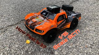 Remo Hobby 1621 Rocket 116 Scale Short Course Truck  How Fast is it🤔 [upl. by Ethelinda]