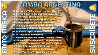 Folklore Chacareras y Zambas Argentinas  Grandes Exitos Originales [upl. by Balduin]