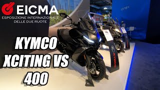 KYMCO Xciting VS 400  EICMA 2023 [upl. by Urbanna]