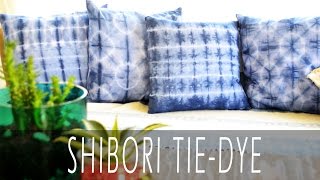 Shibori Tie Dye Techniques [upl. by Encratia]