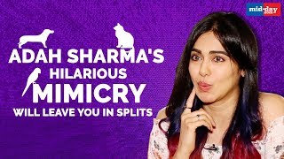 Adah Sharmas Hilarious Mimicry Will Leave You In Splits [upl. by Cotter]