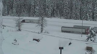 WATCH LIVE Snoqualmie Pass conditions [upl. by Junia817]