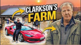 VISITING CLARKSON’S FARM IN A FERRARI 296 [upl. by Callas893]