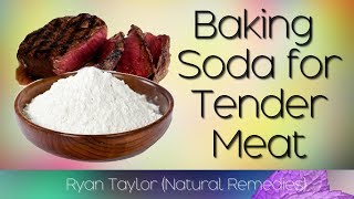 Baking Soda to Tenderize Meat [upl. by Aicilra]