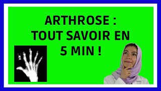 ARTHROSE  Symptômes Causes Prévention traitement en 5 min [upl. by Glendon]