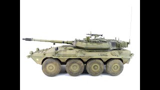 B1 Centauro  Trumpeter 135 Painting and Weathering [upl. by Lorenzo]