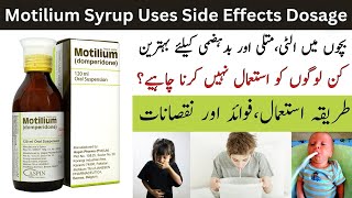 Motilium Syrup Uses In Urdu  Motilium Syrup Ke Fayde [upl. by Enilraep523]