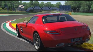 Mercedes SLS AMG  Imola World Record 154793  Assetto Corsa [upl. by Malony978]