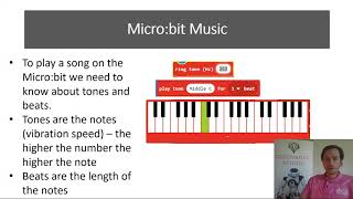 Microbit Tutorial 5  Music [upl. by Rebak]