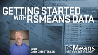 Getting Started with RSMeans Data [upl. by Cut]