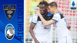 Lecce 27 Atalanta  Zapata Scores Hattrick As Atalanta Put 7 Past Lecce  Serie A TIM [upl. by Treboh684]