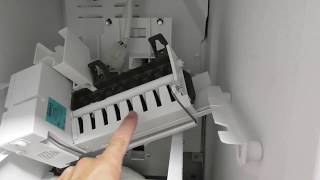 FRIGIDAIRE Refrigerator ICE MAKER FIX REPAIR REPLACE DETAILS HOW TO [upl. by Irena]