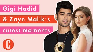 Gigi Hadid and Zayn Maliks cutest moments from how they met to baby news  Cosmopolitan UK [upl. by Enitsyrk]