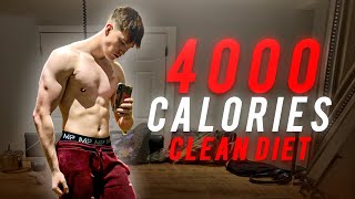 4000 Calorie Clean Bulking Diet For Gaining Muscle [upl. by Eikceb]