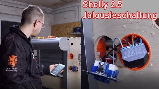 Shelly 25 bei Jalousieschaltung einbinden ElektroM [upl. by Grussing]