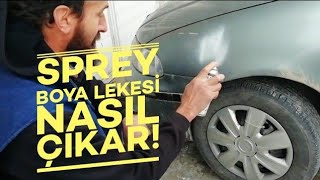 SPREY BOYA LEKESİ NASIL TEMİZLENİR [upl. by Adnov]