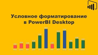 PowerBI Условное форматирование  PowerBI Conditional formatting [upl. by Adnilg]