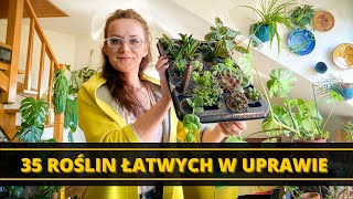 35 nowych łatwych w uprawie ROŚLIN domowych 🌱 VLOG [upl. by Halivah]