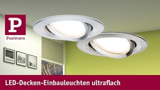 LED Einbaustrahler ultraflach [upl. by Leavy]