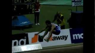 Long Jump Form Slow Motion [upl. by Ahtivak]