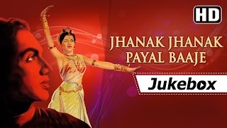 Jhanak Jhanak Payal Baje 1955 Songs  Sandhya  Gopi Krishna  Lata Mangeshkar Hits HD [upl. by Ahsinot]