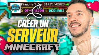 Comment CRÉER un SERVEUR MINECRAFT multijoueur [upl. by Woods]