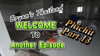 New house build in Phichit Thailand part 13 [upl. by Yllas]