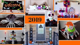 10 AMAZING DIY Halloween Decor Ideas  DIY Dollar Tree Halloween Decor [upl. by Sivle16]