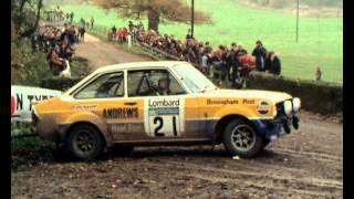 Great Retro Rally action from the 1970s [upl. by Oicnedurp]